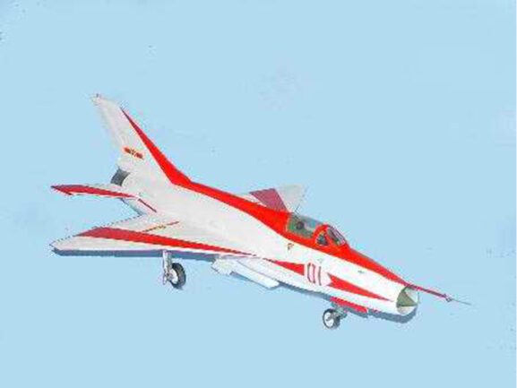 Китайский истребитель Chengdu F-7EB-фото2