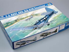 Американский палубный пикирующий бомбардировщик Douglas SBD-5/А-24B Dauntless-фото1