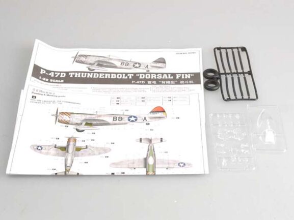 Американский истребитель P-47D Thunderbolt Dorsal Fin-фото7
