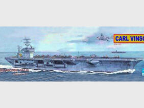 Американский авианосец USS Carl Vinson CVN-70 (Trumpeter)-фото1