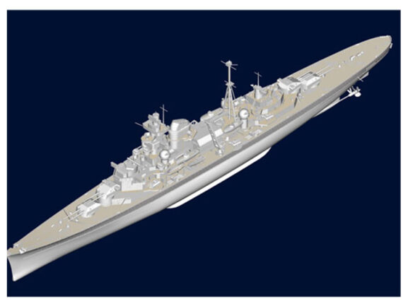 Немецкий тяжелый крейсер Admiral Hipper 1941 (Адмирал Хиппер)-фото10