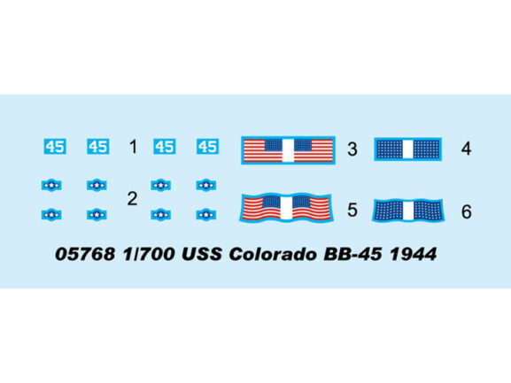 Американский линкор USS Colorado BB-45 (Колорадо)-фото13