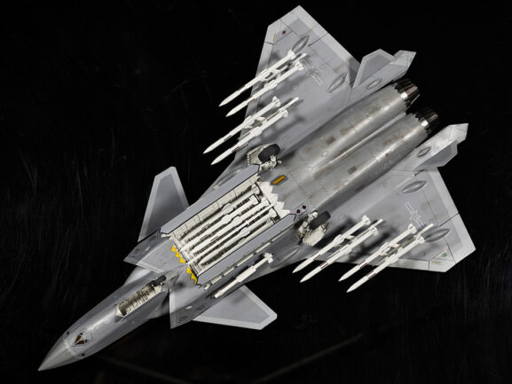 Китайский истребитель Chengdu J-20 (Mighty Dragon Beast Mode Beast Mode)-фото14