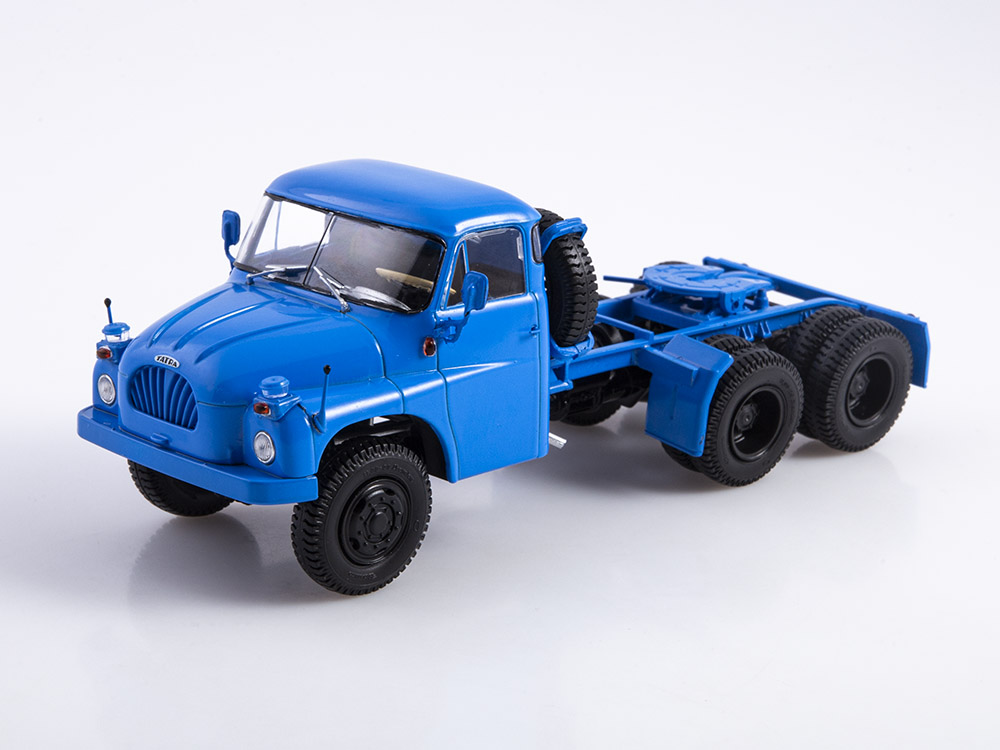 Седельный тягач Tatra-138NT 6х6 (синий)-фото1