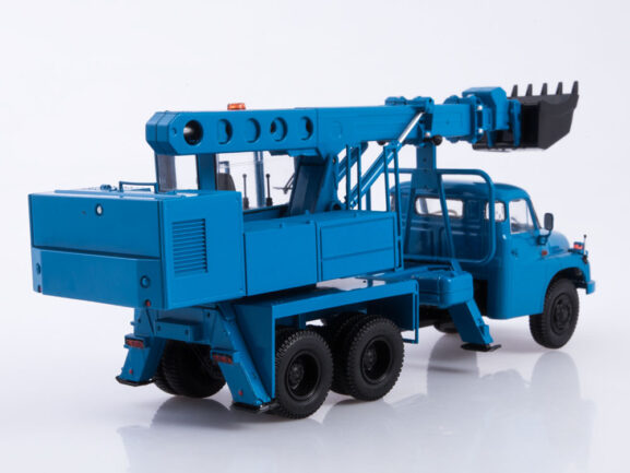 Экскаватор-планировщик UDS-110 (Tatra-148) (синий)-фото5