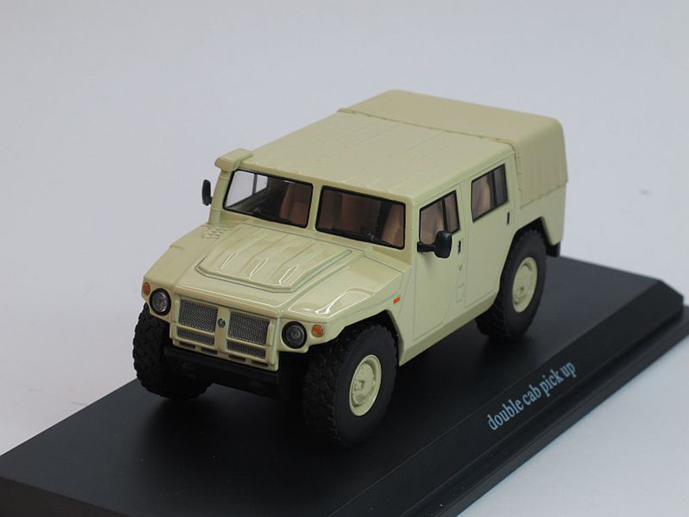 Купить масштабную модель автомобиля ГАЗ 233001 Тигр пикап (песочный), масштаб 1:43 (SSM)-фото1 Автомобиль ГАЗ 233001 Тигр (песочный)-фото1