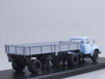 Седельный тягач ЗИЛ-130В1 с полуприцепом ОДАЗ-885 (голубой/серый)-фото5