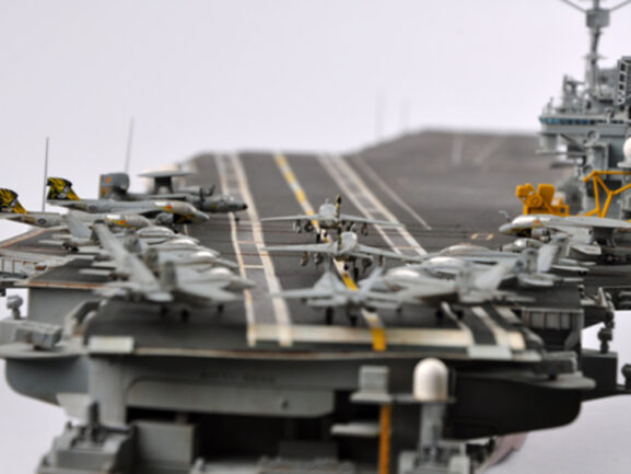 Американский авианосец USS Kitty Hawk CV-63 (Китти Хок) (Trumpeter)-фото20