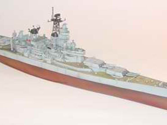 Американский линкор USS Missouri BB-63 (Миссури) (Trumpeter)-фото10
