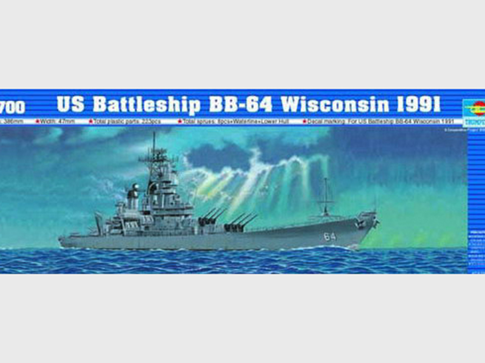 Американский линкор USS Wisconsin BB-64 (Висконсин)-фото1