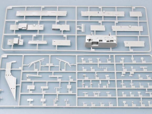 Американский авианосец USS Nimitz CVN-68 (Нимиц) (1:700)-фото8