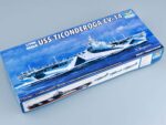 Американский авианосец USS Ticonderoga CV-14 (Тикондерога) (1:700)-фото1
