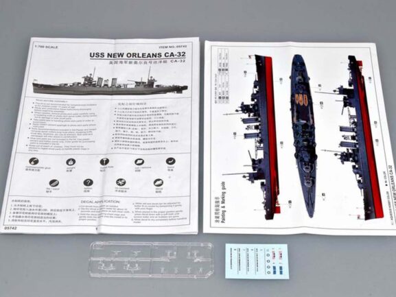 Американский тяжелый крейсер USS New Orleans CA-32 (Нью-Орлеан)-фото3