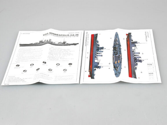 Американский тяжелый крейсер USS Minneapolis CA-36 (Миннеаполис)-фото3
