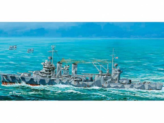 Американский тяжелый крейсер USS Tuscaloosa CA-37 (Таскалуса)-фото2