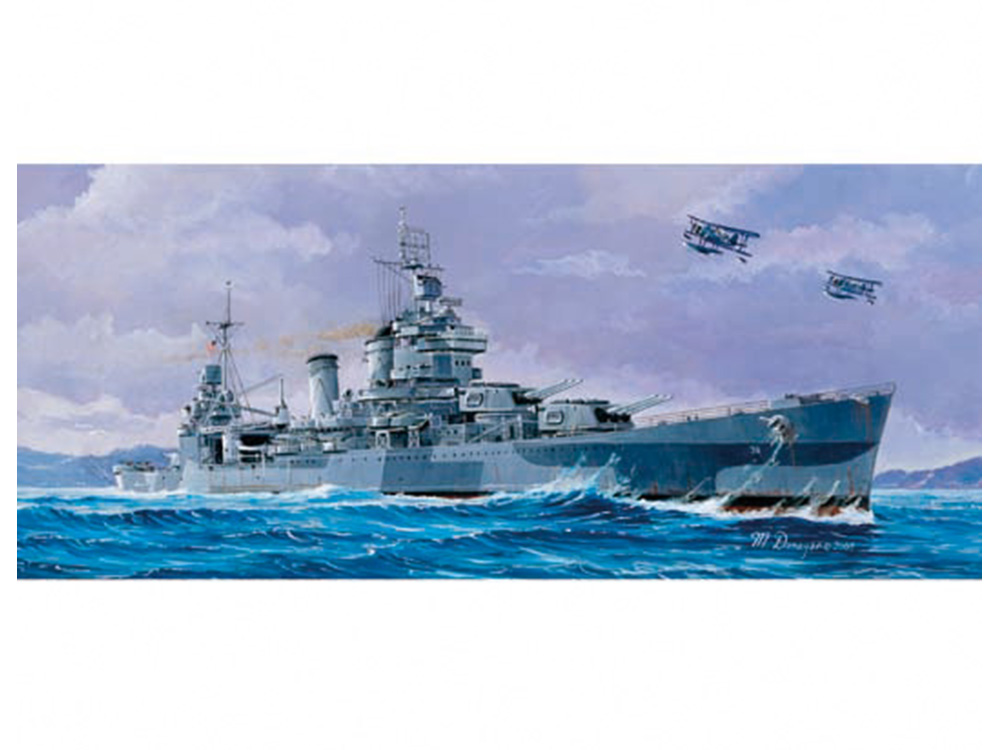 Американский тяжелый крейсер USS San Francisco CA-38 1944 (Сан-Франциско)-фото2