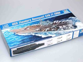 Американский авианосец USS Roosevelt CVN-71 (Теодор Рузвельт) (Trumpeter)-фото1