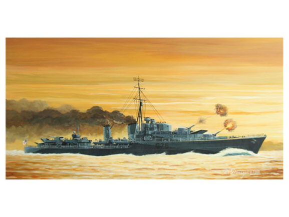 Британский эсминец HMS Eskimo 1941 (Эскимо) (1:700)-фото2