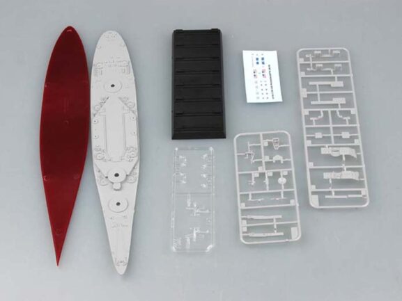 Американский линкор USS Massachusetts BB-59 (Массачусетс) (1:700)-фото4
