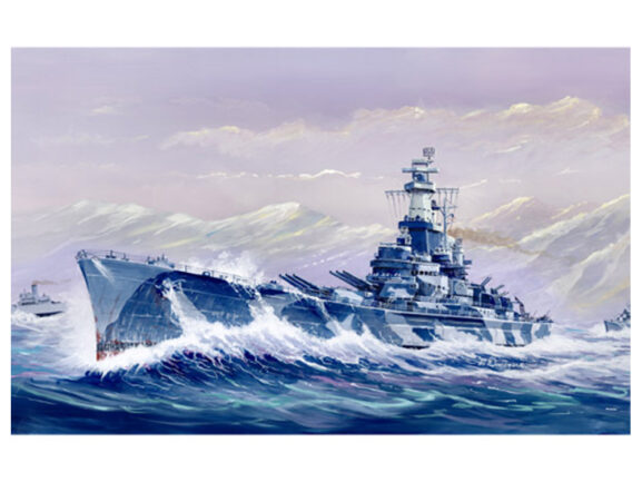 Американский линкор USS Alabama BB-60 (Алабама) (1:700)-фото2