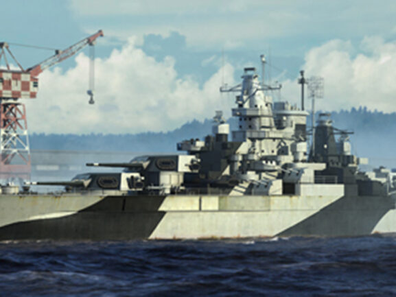 Американский линкор USS Tennessee BB-43 1944 (Теннесси)-фото2