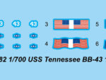 Американский линкор USS Tennessee BB-43 1944 (Теннесси)-фото3