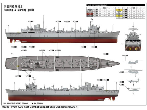 Американский корабль поддержки USS Detroit AOE-4 (Детройт)-фото4