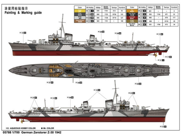 Немецкий эсминец Z-30 1942-фото4