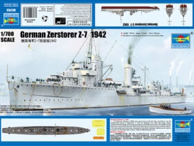 Немецкий эсминец Z-7 Hermann Schoemann 1942 (Герман Шёман)-фото1