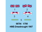 Британский линкор HMS Dreadnought (Дредноут) 1907 (1:700)-фото3