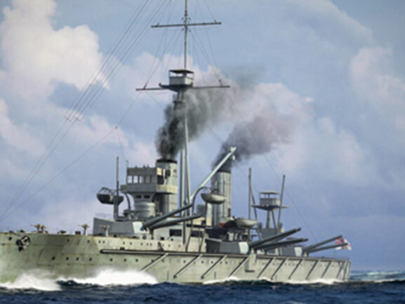 Британский линкор HMS Dreadnought (Дредноут) 1915 (1:700)-фото10