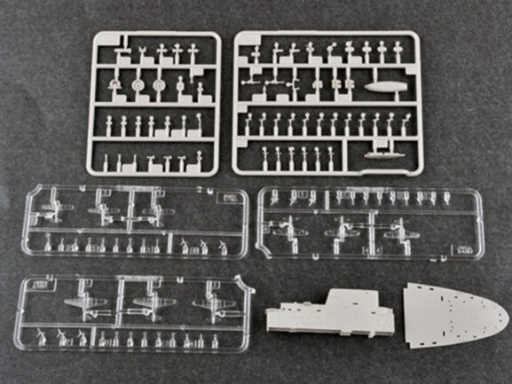 Американский авианосец USS Yorktown CV-5 (Йорктаун) (1:700) (Trumpeter)-фото9