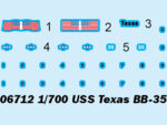 Американский линкор USS Texas BB-35 (Техас) (1:700)-фото3