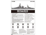 Американский линкор USS Texas BB-35 (Техас) (1:700)-фото5