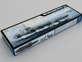 Американский авианосец USS Kitty Hawk CV-63 (Китти Хок) (1:700) (Trumpeter)-фото1