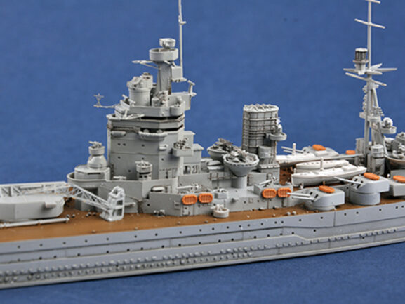 Британский линкор HMS Rodney (Родни) (1:700)-фото15