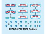 Британский линкор HMS Rodney (Родни) (1:700)-фото3