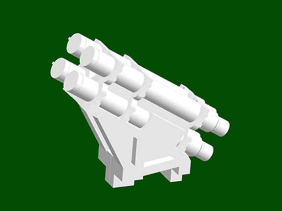 Британский фрегат HMS Monmouth F235 (Монмут) (1:700)-фото11