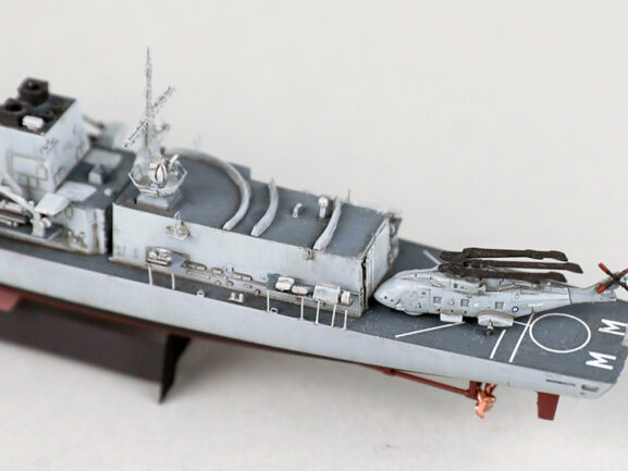 Британский фрегат HMS Monmouth F235 (Монмут) (1:700)-фото18