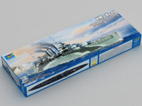 Британский тяжелый крейсер HMS Kent (Кент) (1:700)-фото1