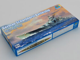 Немецкий линкор Scharnhorst (Шарнхорст) (Trumpeter)-фото1