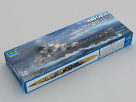 Британский тяжелый крейсер HMS Exeter (Эксетер) (1:700)-фото1