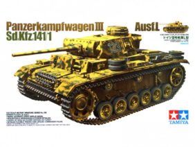 Немецкий средний танк Pz.Kpfw.III Ausf.L (T-III) с 1 фигурой-фото1