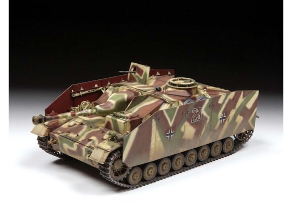 Немецкое штурмовое орудие САУ Sd.Kfz.167 StuG IV (Штурмгешутц IV) (1:35) (Звезда)-фото6