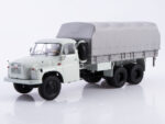 Грузовик Tatra-148VNM бортовой (с тентом) серый-фото1