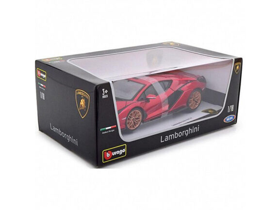 Автомобиль Lamborghini Sian FKP 37 red-фото2