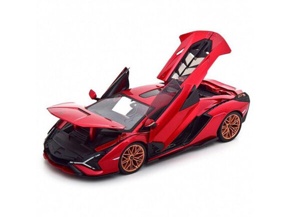 Автомобиль Lamborghini Sian FKP 37 red-фото3