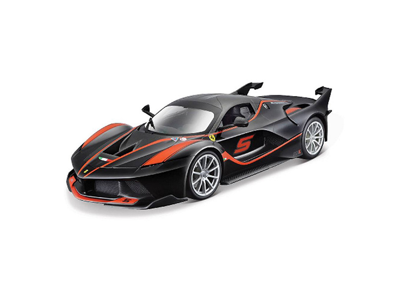 Купить масштабную модель автомобиля Ferrari FXX K black, масштаб 1:18 (Bburago)-фото1 Автомобиль Ferrari FXX K black-фото1