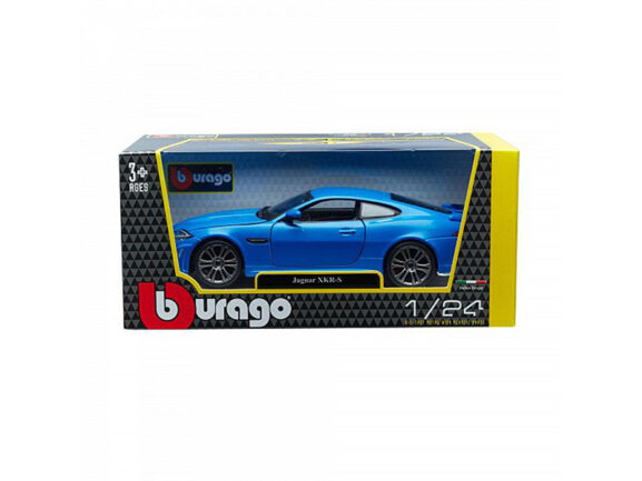 Автомобиль Jaguar XKR-S blue-фото4