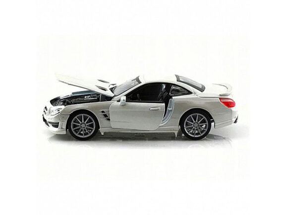 Автомобиль Mercedes-Benz SL 65 AMG white-фото2